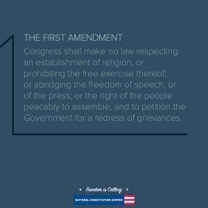 1st Amendment quoteblock