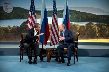 Obama and Putin Barack_Obama_and_Vladmir_Putin_at_G8_summit,_2013