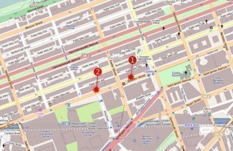Map: OpenStreetMap contributor Anna Frodesiak Boston_Marathon_bombings_map640