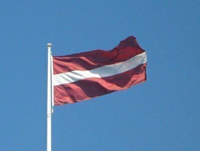 Latvian flag