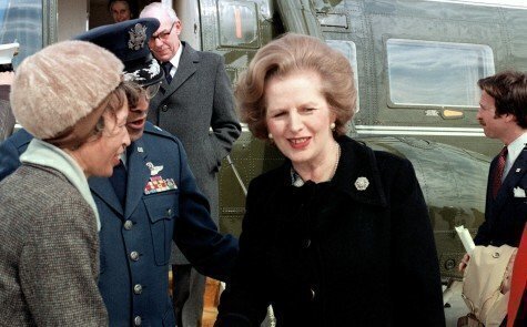 Thatcher visits the U.S. in 1981 DF-SC-83-02198