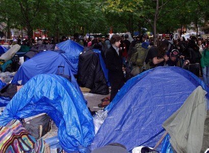 Occupy Wall Street Tents