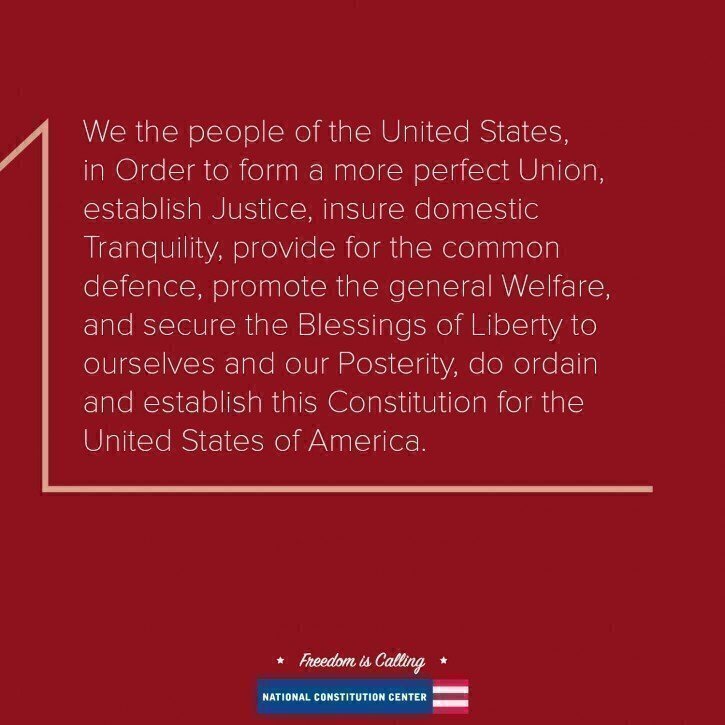 Preamble quoteblock