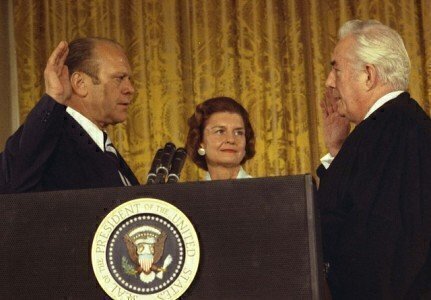 On this day, Gerald Ford becomes President in a constitutional first