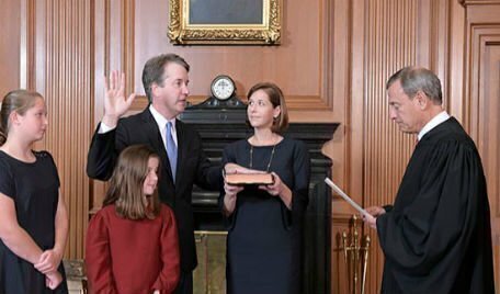 Justice Kavanaugh takes oaths, now ready to work