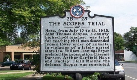 The Scopes Monkey trial and the Constitution