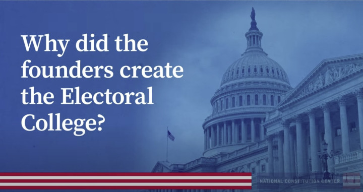 Why did the founders create the Electoral College?