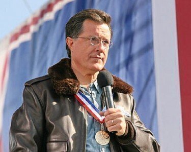 Colbert At Sanity Rally