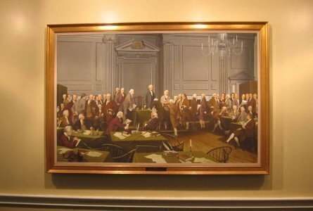 Founding Fathers painting