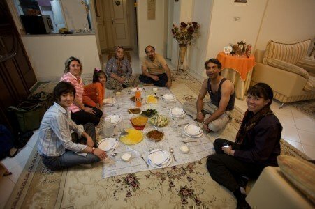 Dinner at Amir's Home
