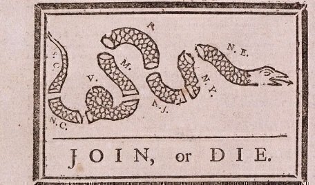 The Story Behind The Join Or Die Snake Cartoon The National Constitution Center