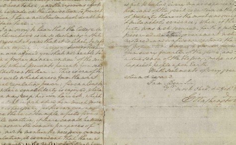 Washington's letter. washingtonletter