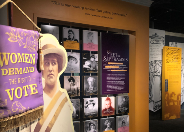 Gallery Highlight: Speaking Out with Suffragists: Mabel and Ernestine