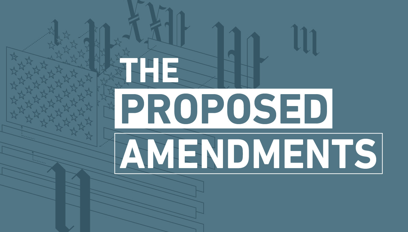 Proposed Amendments Only