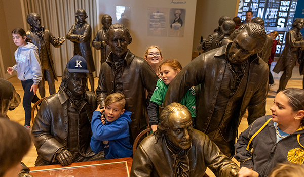 Signers' Hall Touch Tours