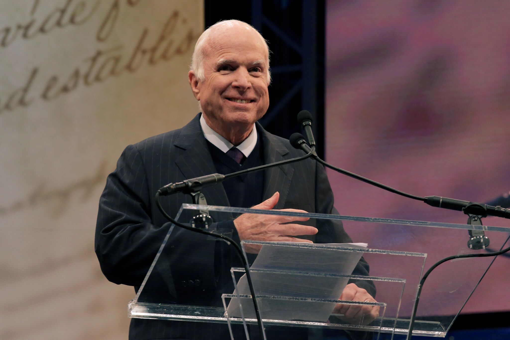 Remarks John Mccain National Constitution Center