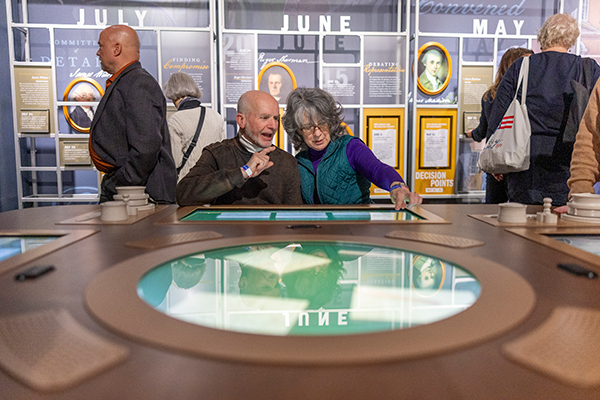 Photo of America's Founding Exhibit