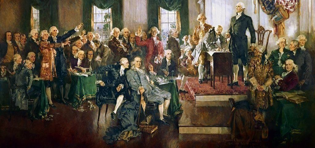 Constitution Day image of founding members