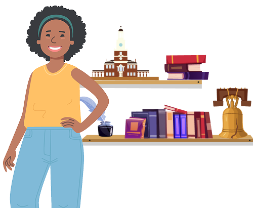Middle School Constitution 101 Curriculum Illustration