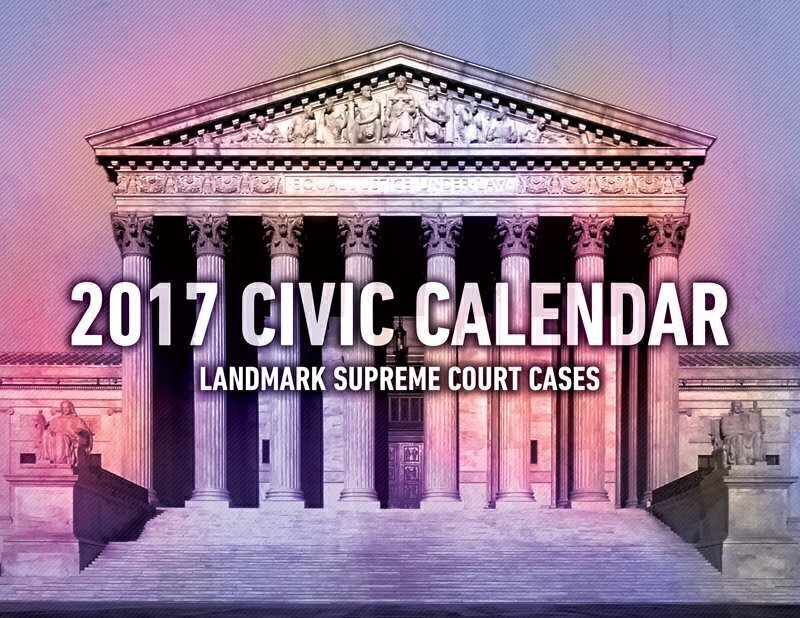 2017 Civic Holiday Calendar