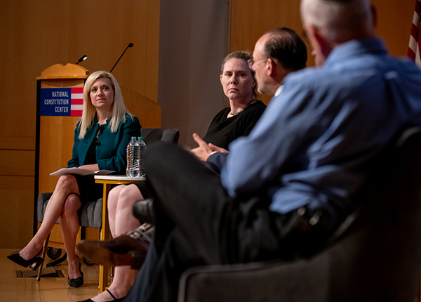Julie Silverbrook hosting a conversation