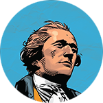 Illustration of Alexander Hamilton