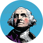 Illustration of George Washington
