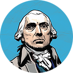 Illustration of James Madison