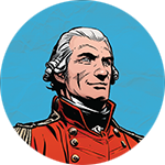 Illustration of Major John Pitcairn