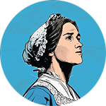 Illustration of Mercy Otis Warren