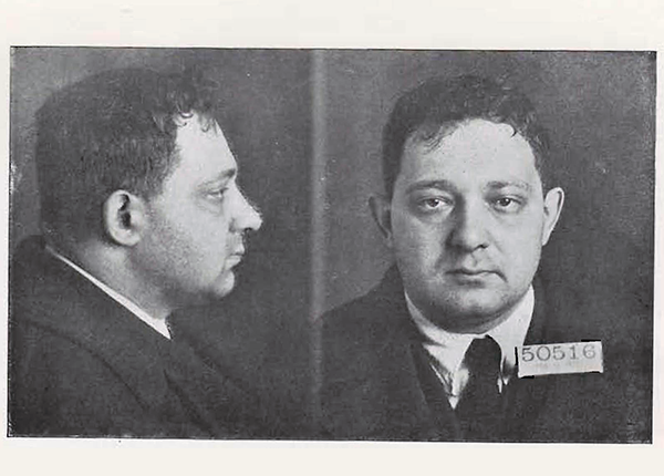 Benjamin Gitlow's mug shot in the Lusk Committee report formally titled "Revolutionary Radicalism: Its History, Purpose and Tactics with an Exposition and Discussion of the Steps Being Taken and Required to Curb It" (Volume I) (April 1920).