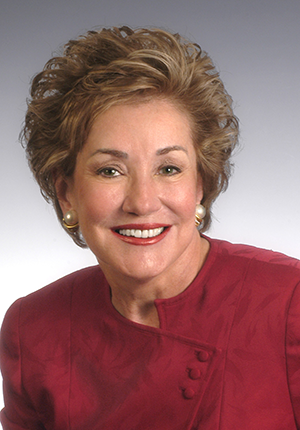 Elizabeth Dole, head-and-shoulder portrait, by U.S. Senate photographer.