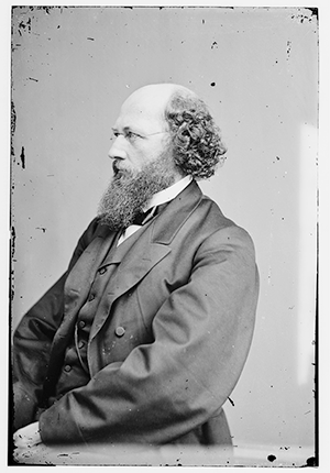 Justice Stephen J. Field portrait, half-length, photographer unknown.