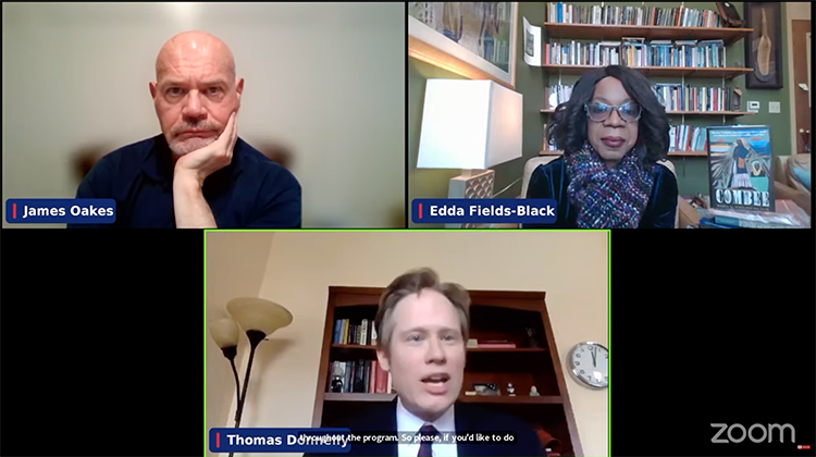 james oakes, edda fields-black, and thomas donnelly