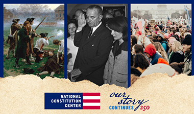 three scenes from American history